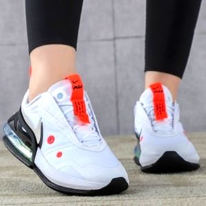Us 9 New Nike Air Max Up White Black Crimson